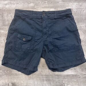 Anthropologie The Wanderer Cargo Utility Shorts Gray/Black Womens Sz. 28